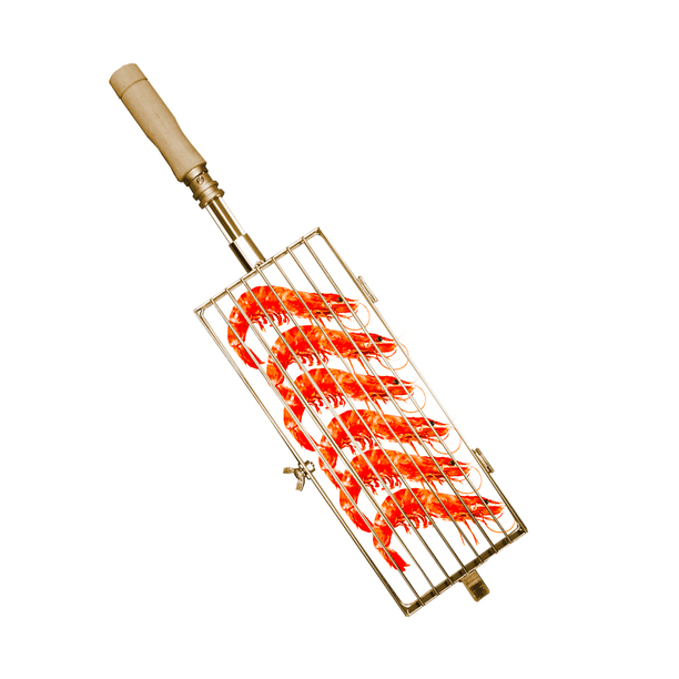 Brazilian Flame Flat Basket Grill